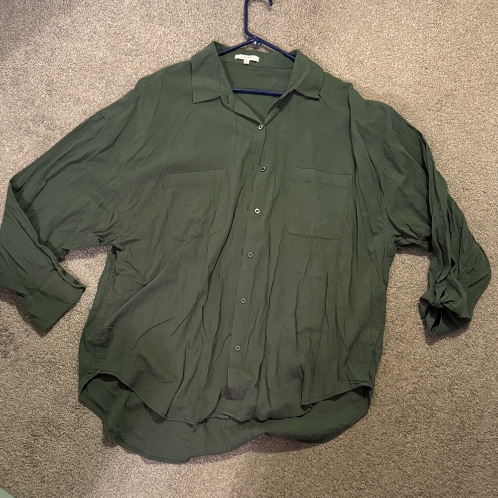 Zsupply lightweight button down shirt